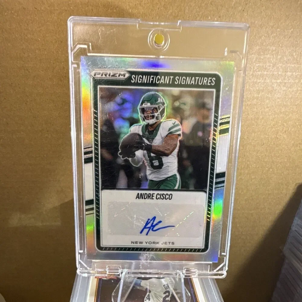 2025 Panini Prizm Significant Signatures Andre Cisco Auto #SSI-ACO Jets